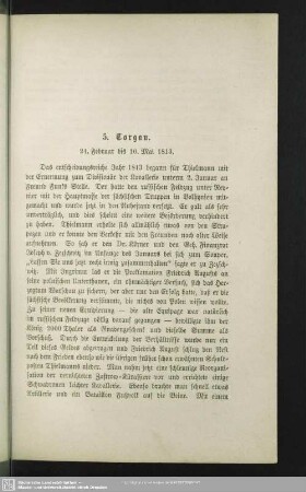 5. Torgau : 24. Februar bis 10. Mai 1813