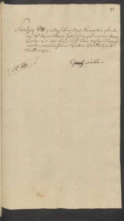 ... gnädigst bewilligte Remission ... Quedlinburg [den] 14. Dec[ember] 1792.