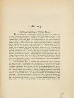 Beiträge zur Behandlung der Distanzmessungen am Himmel : Unter bes. Berücks. der Längenbestimmung durch Monddistanzen