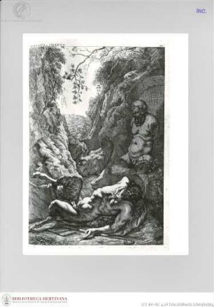 Teutsche Academie Zweyter Haupttheil Von der Bau-, Bild- und Mahlerey-Künste, 2. Hauptteil, 2. Teil: Satyr und Silen
