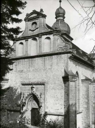 Bergkirche Zur Schmerzhaften Muttergottes; Außenaufnahme, Westfassade