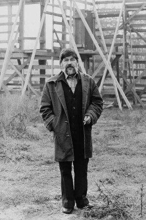 Der Regisseur Ralf Kirsten in den Spielfilmstudios der DEFA in Potsdam-Babelsberg