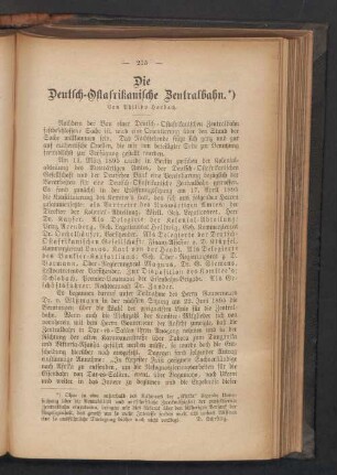 Deutsch-Ostafrikanische Zentralbahn