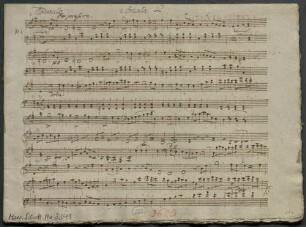 Sonatas, pf, op. 9/2, e-Moll - BSB Mus.Schott.Ha 3341 : [heading, p. 1] Sonata 2