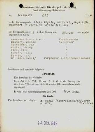 Vögele, Alois