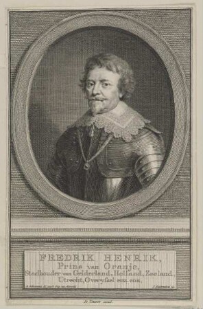 Bildnis des Fredrik Henrik Prins van Oranje