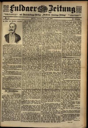 Ausgabe vom Dienstag, den 03. Juli 1900.