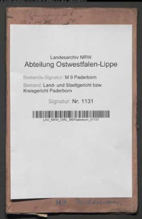 Erblasser: Götte, Meinolph: