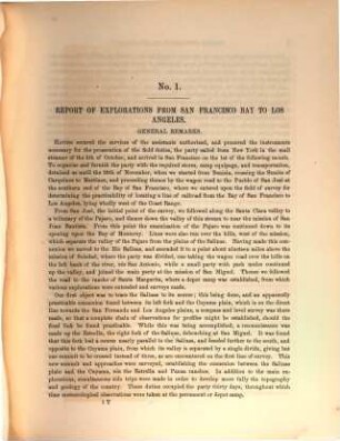Reports of explorations and surveys to ascertain the most practicable and economical route for a railroad from the Mississippi River to the Pacific Ocean. 7. 1853/56 (1857)