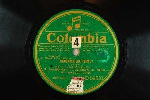 Madama Butterfly : No. 4; Ecco son guinte... / (Puccini)