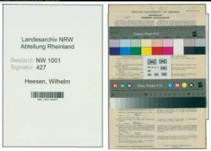 Entnazifizierung Wilhelm Te Heesen, geb. 30.01.1878 (Landwirt)