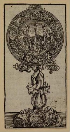 Reliquiar mit der Kreuzigung