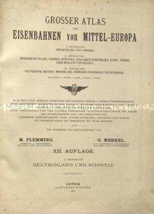 Eisenbahn Atlas. 1894