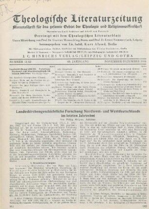 241-258 Landeskirchengeschichtliche Forschung Nordwest- und Westdeutschlands im letzten Jahrzehnt