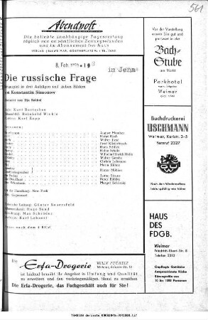 Die russische Frage