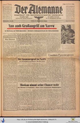 26.10.1944 (Donnerstag-Ausgabe)