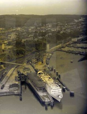 Alter Fährhafen von Sassnitz : Blickrichtung Nordosten