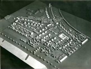 Grund, Peter; Siedlung - Modell (Vogelperspektive)