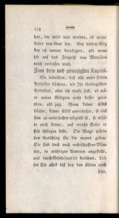 Zum drey und zwanzigsten Kapitel