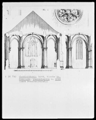 Obermarsberg, Sankt Nikolaus Kirche, Querschnitte