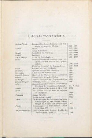 Literaturverzeichnis.