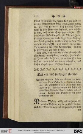 Das ein und funfzigste Kapitel