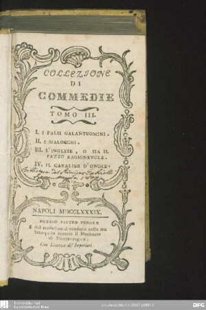 I falsi galantuomini o sia il duca di Borgogna detto l'ardito : commedia del Signor Camillo Federici