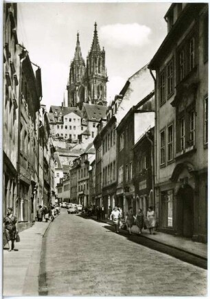Meißen. Burgstraße