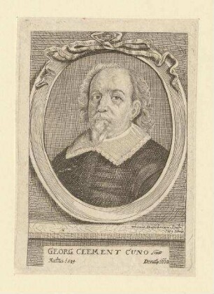 Georg Clement Cuno (Kuhn); geb. 1589; gest. 1663