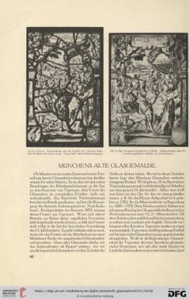 1: Münchens alte Glasgemälde