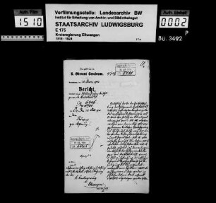 Schuldenwesen der Schulgemeinde Michelbach an der Heide