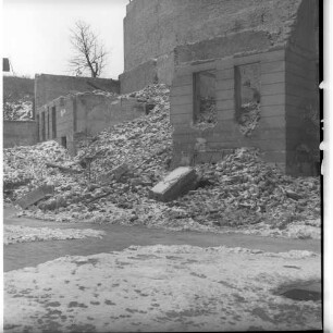 Negativ: Gelände, Sachsendamm 5-8, 1951