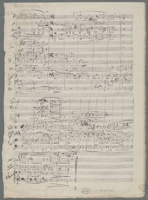 Cenerentola, Excerpts. Sketches - BSB Mus.ms. 23153-8 : [without title]