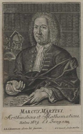 Bildnis des Marcus Martini