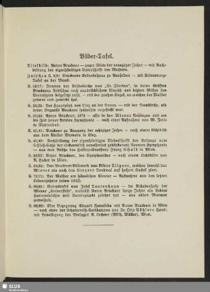 Bilder-Tafeln