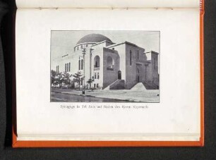 Synagoge in Tel Aviv auf Boden des Keren Kayemeth