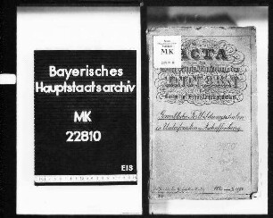 Unterfranken und Aschaffenburg: Gewerbliche Fortbildungsschulen.
