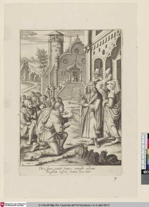 [Josephs Brüder kommen als Bittsteller nach Ägypten]