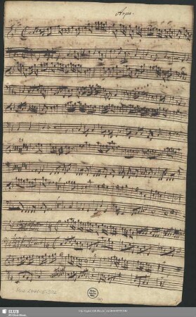 Arpa. [unbek. Schreiber]
