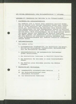 [Lehrgänge 01 bis 11]