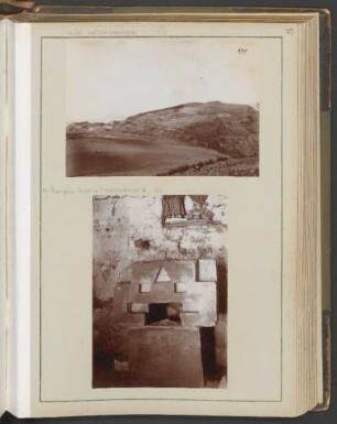 [Ancient stone sculpture, now in indian chapel upon Marca Huamachuco, lt. Photoliste Uhle]