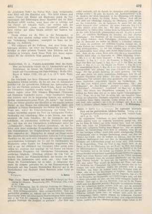 401 [Rezension] Loewenthal, Albert, Pseudo-Aristoteles über die Seele