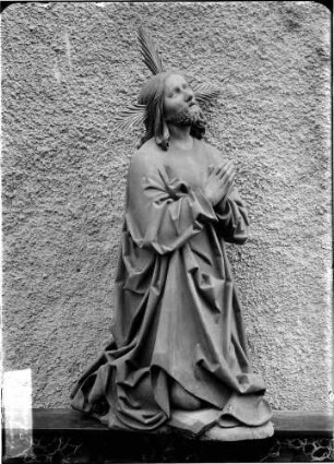 Veringenstadt Peterskapelle (Burgkapelle) Ölbergszene - betender Jesus