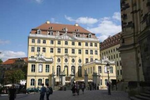 Dresden-Altstadt, An der Frauenkirche 12. Coselpalais (1744-1746; J. C. Knöffel, J. H. Schwarze / Wiederaufbau 1973-1975 und 1998-1999)
