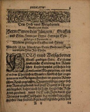 Monarchia caesarea : polit. Keyser-Chronica u. histor. Beschreibung d. grossen Monarchia d. Römischen Keyserthumbs ..., 2. - 112 S.