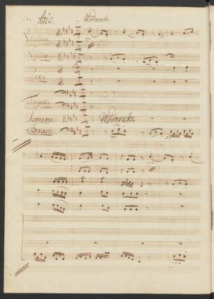 Aria Ismene: Schernita, oppressa