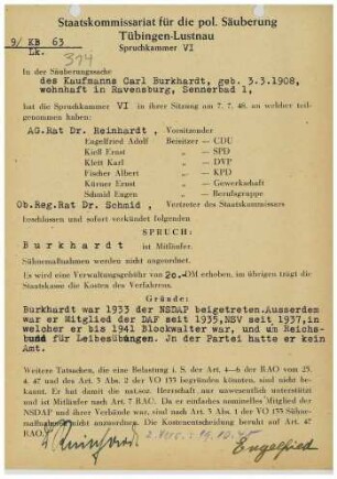 Burkhardt, Carl