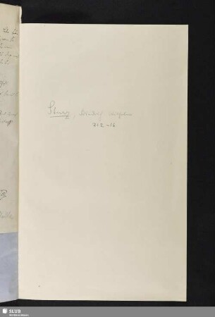212-216. Sturz, Friedrich Wilhelm
