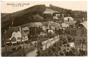 Bärenfels. Blick auf Bärenfels