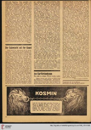 Der Schwindel mit der Kunst